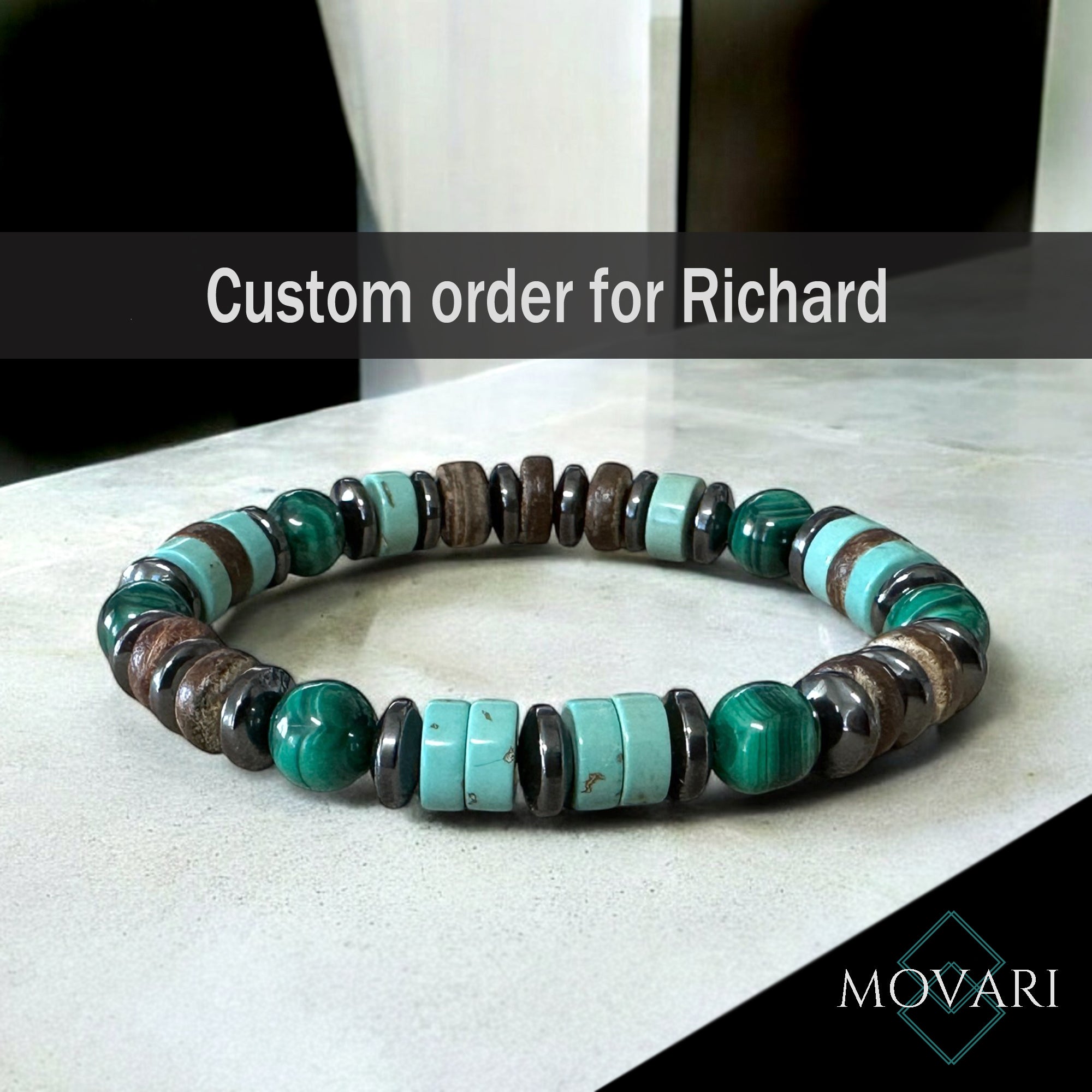 Custom Designed Bracelets For Richard