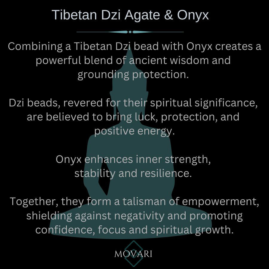 dzi and onyx meaning card