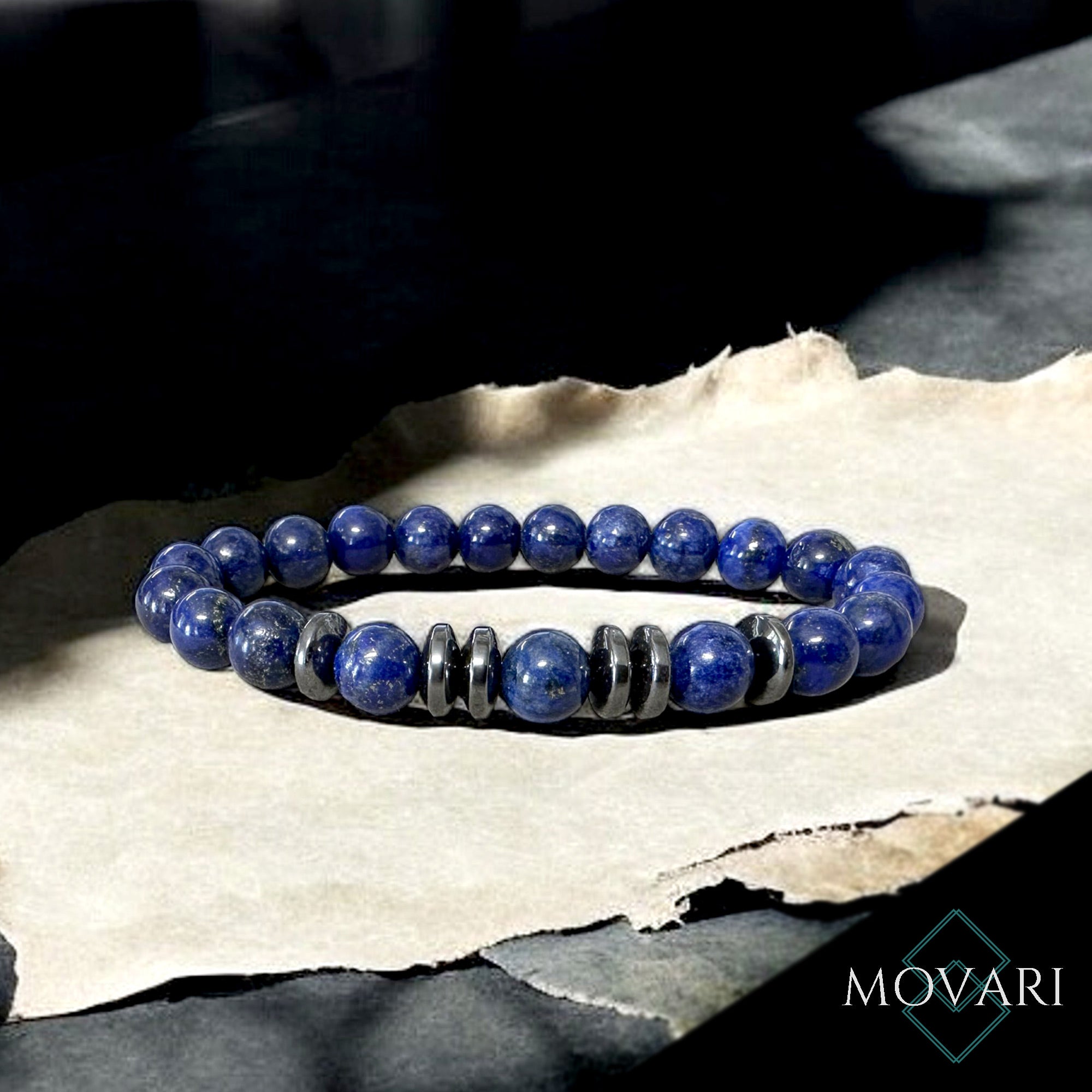 lapis indigo blue bracelet gift