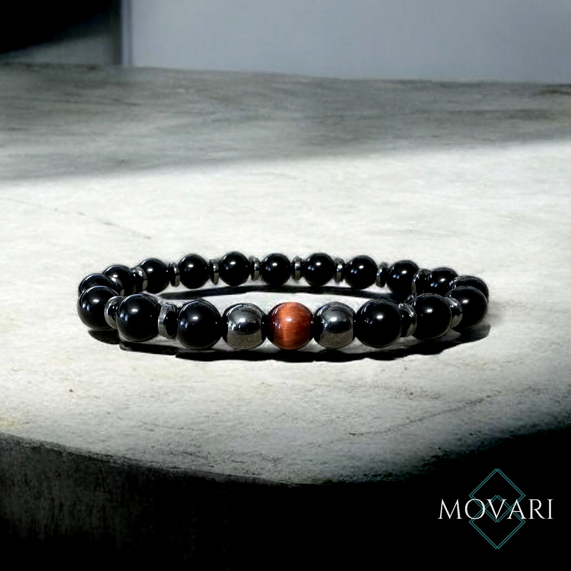 Ultimate Protection Beaded Bracelet Red Tiger's Eye Stylish Gift