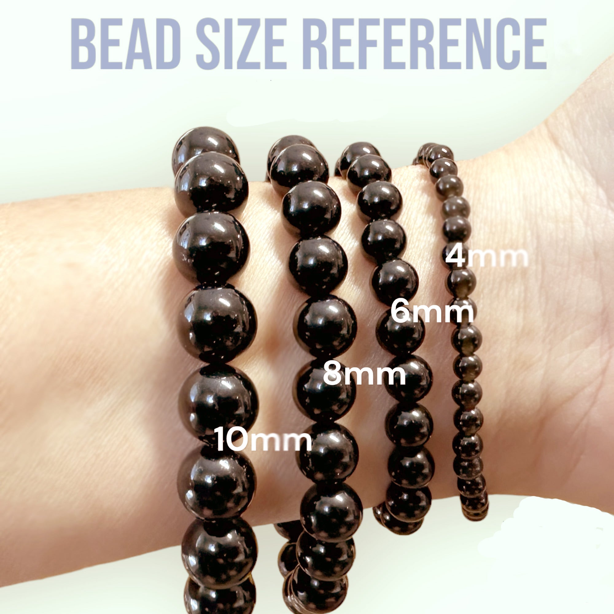 bead size reference