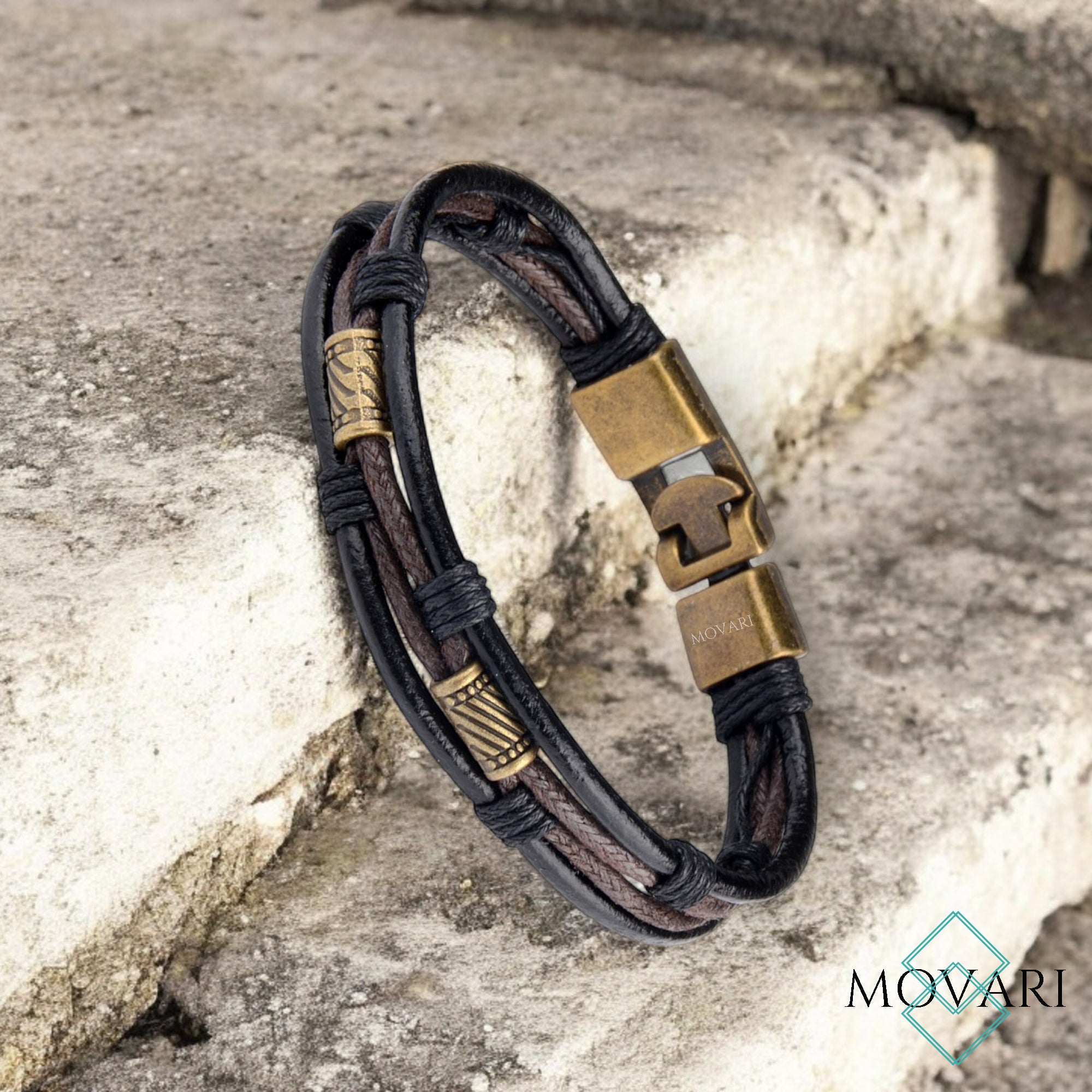 Men's casual accessories beach bracelets for men Movari Jewelry 