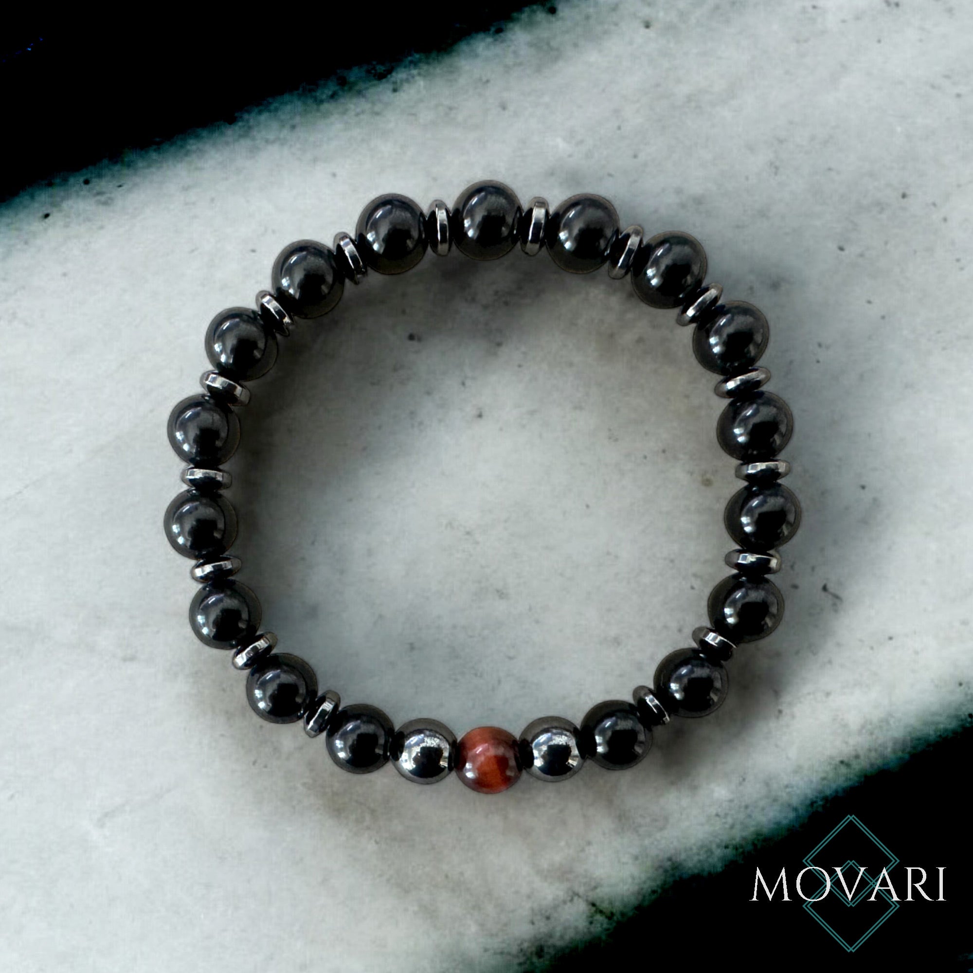 Ultimate Protection Beaded Bracelet Red Tiger's Eye Stylish Gift