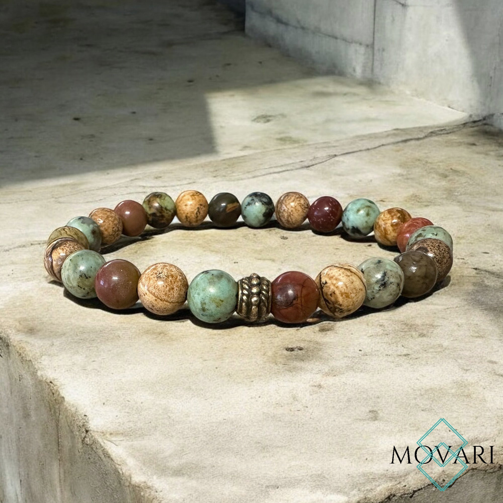 The Nomad Bohemian Bead Bracelet