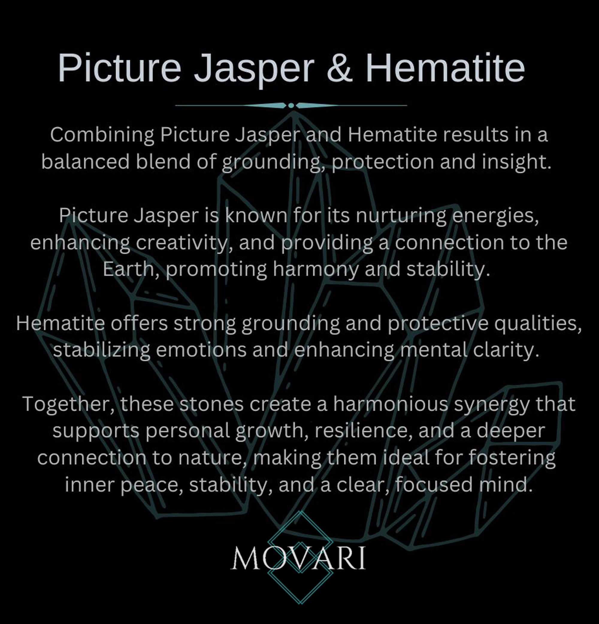 picture jasper and hematite meaning